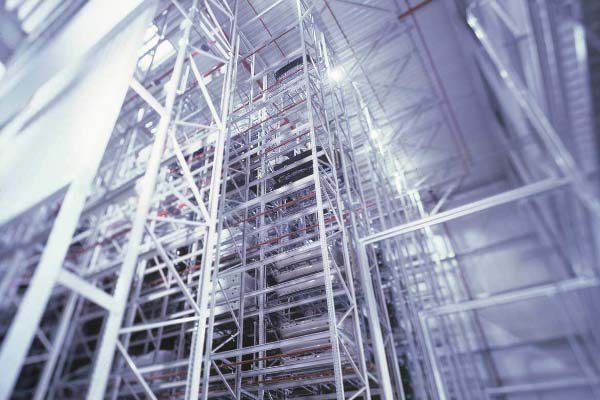 Industriefoto Hochregallager