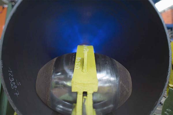 Industriefoto Rohrproduktion